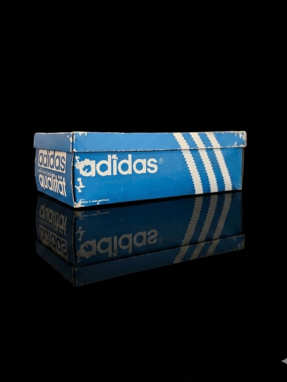 Vintage 1970s Adidas Mexicana Shoebox ONLY | Made in West Germany Size 7.5